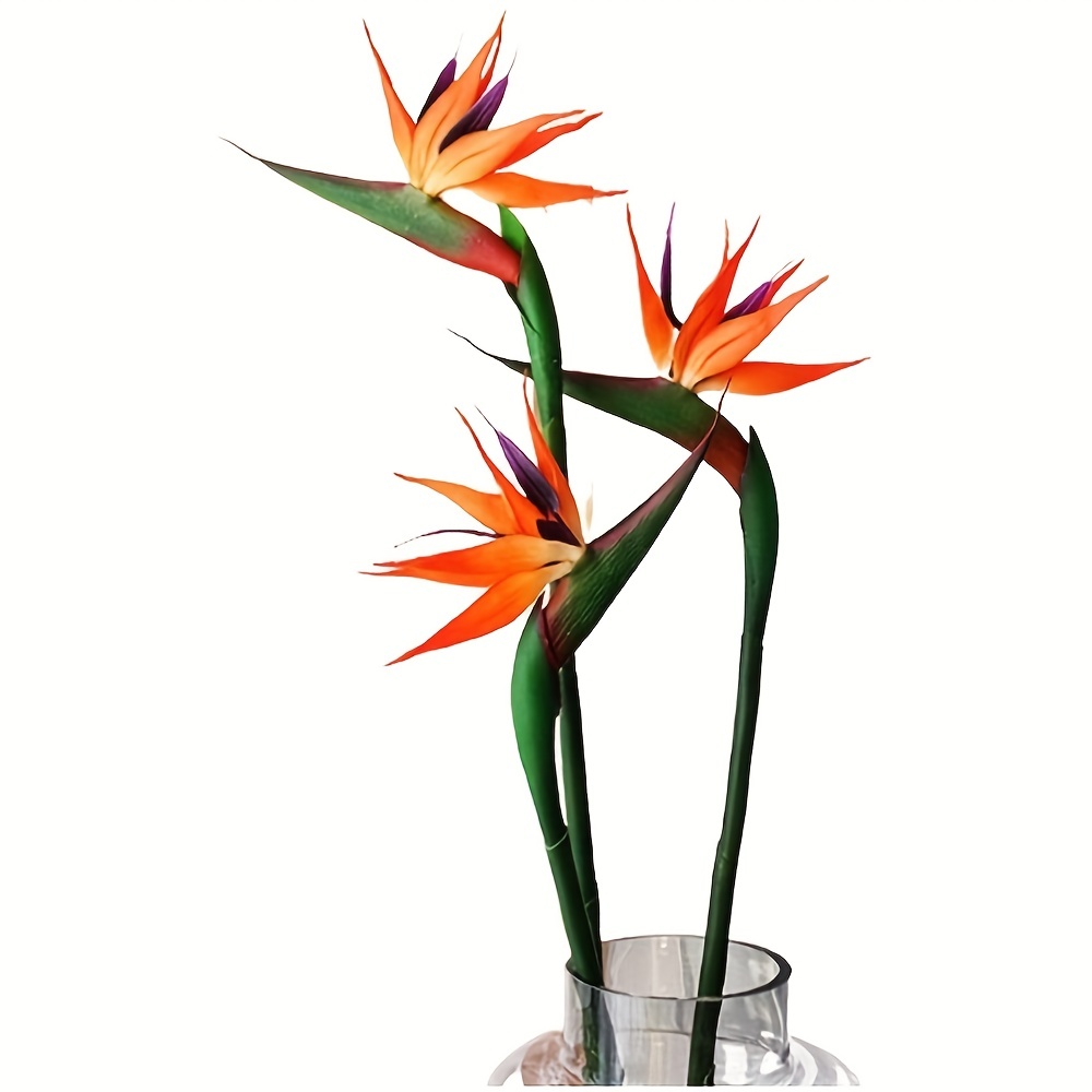Bird Paradise Strelitzia - 3 pçs artificial pássaro do paraíso