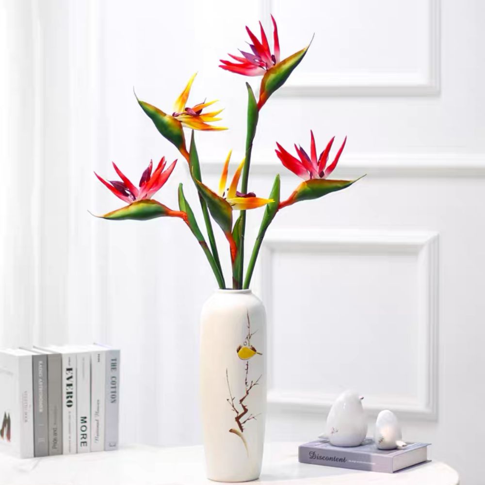 Bird Paradise Strelitzia - Planta Artificial de Haste Longa, Flor