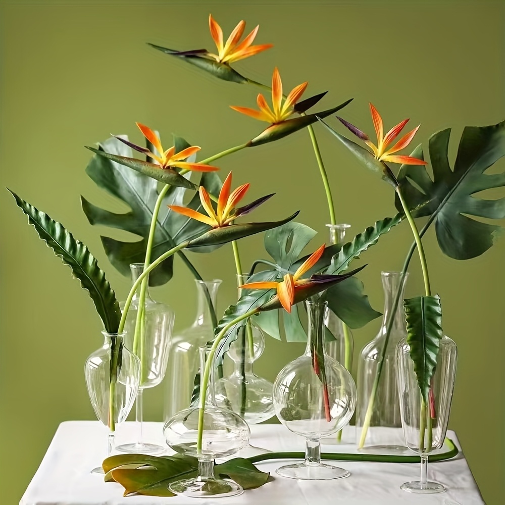 Bird Paradise Strelitzia - Flores artificiais pássaro do paraíso flores