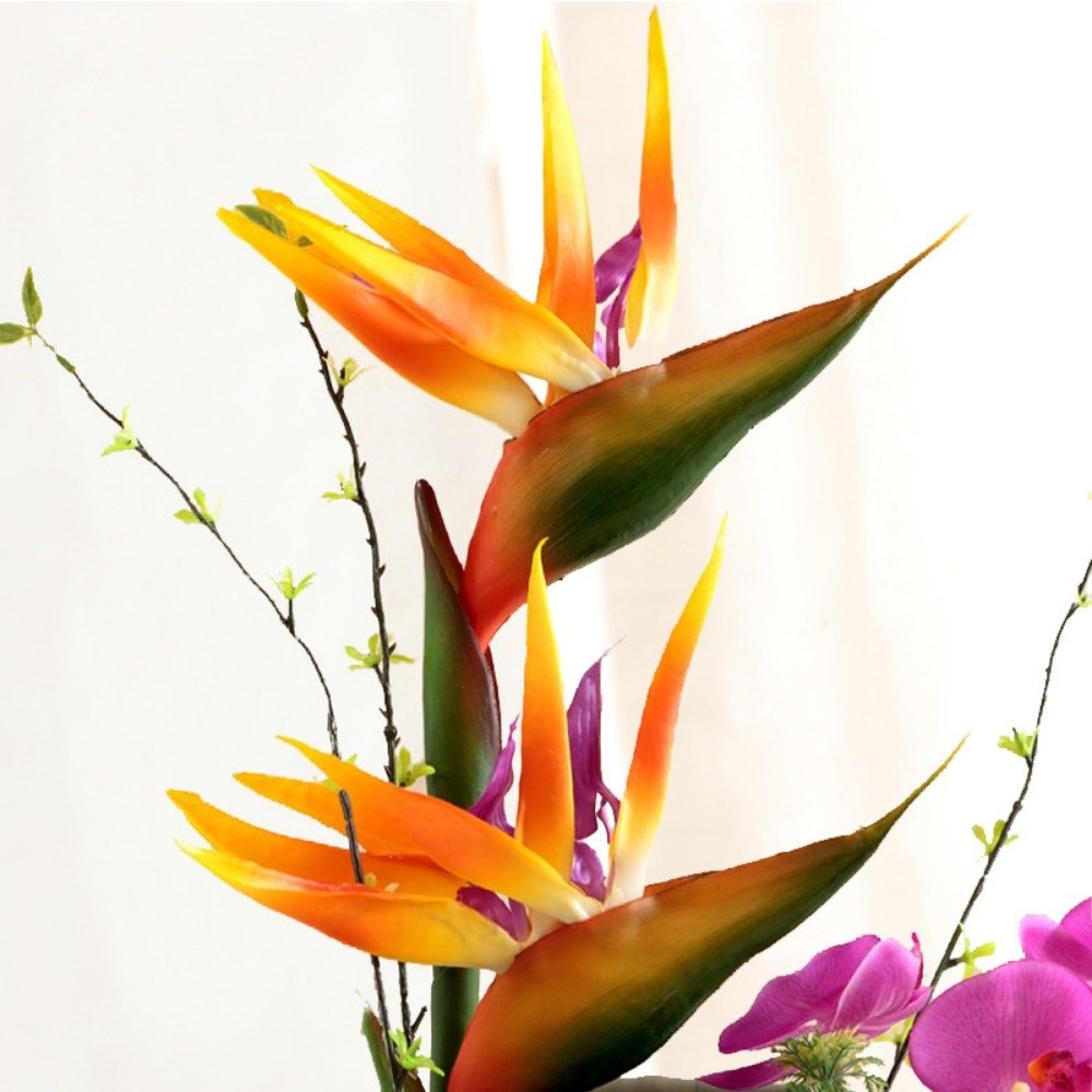 Planta Artificial de Haste Lon - Bird Paradise Strelitzia avaliação e preço