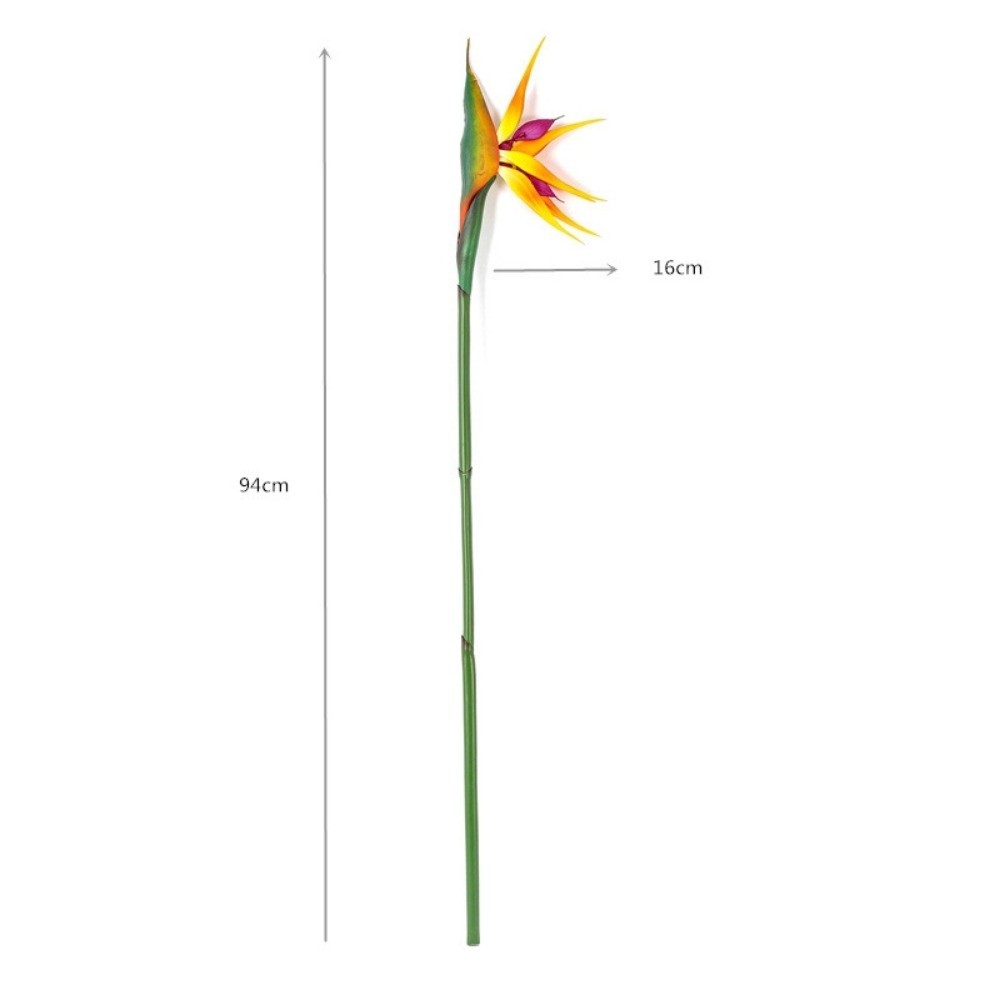 Nova Flor Artificial de Haste  - Bird Paradise Strelitzia avaliação e preço