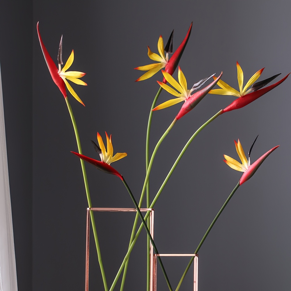 Flores artificiais pássaro do  - Bird Paradise Strelitzia avaliação e preço