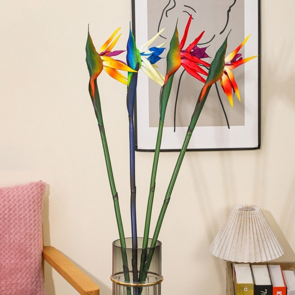 Flor Artificial de Strelitzia  - Bird Paradise Strelitzia avaliação e preço