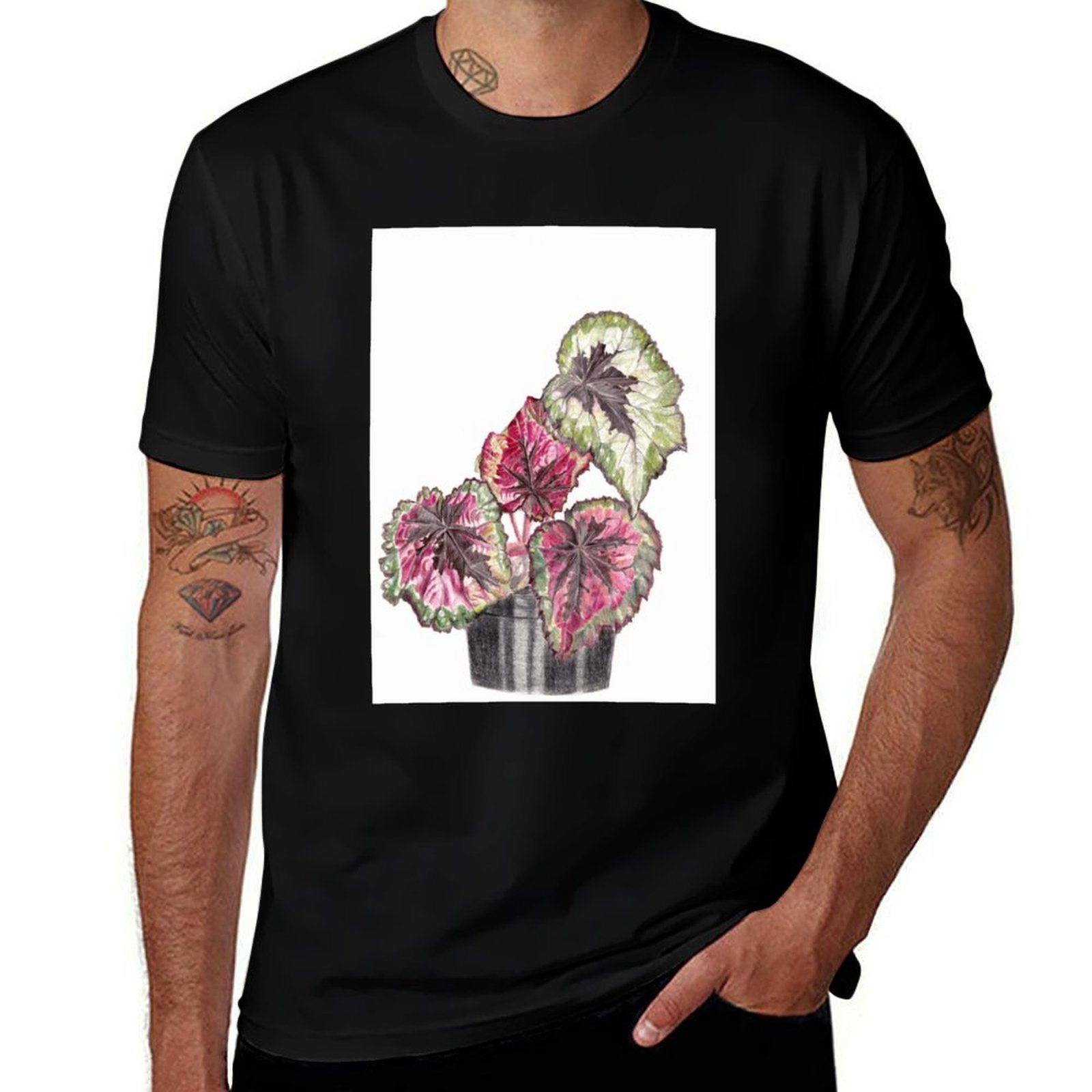 Camiseta Begonia Rex Confortáv - Begonia Rex avaliação e preço